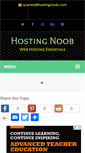Mobile Screenshot of hostingnoob.com